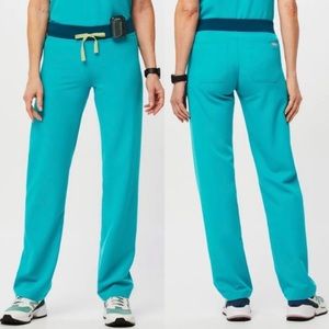 💙💚 FIGS Women Livingston™ Basic Scrub Pants BNWT Teal Size Medium